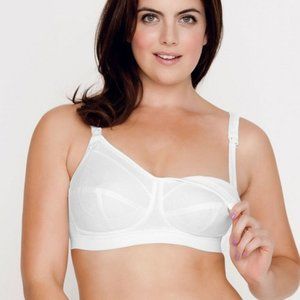 NWT White Anita Wireless Nursing Maternity Bra 5051 various sizes to choose from